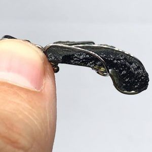 Moldavita moldavite piedra auténtica colgante acero modelo energía de conexión ref moldavitaenergy1