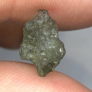 Moldavita piedra auténtica en bruto 1a-3
