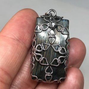 Comprar piedra Labradorita colgante acero LJCA1A 3