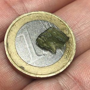 Moldavita piedra auténtica tamaño pequeño MP5A