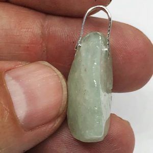 Comprar piedra aguamarina colgante plata AMJCP1A