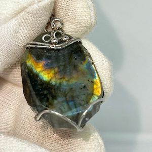 Comprar piedra Labradorita especial acero LJCA16A
