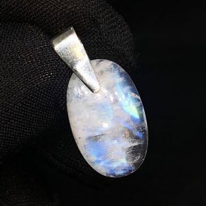 Colgante Piedra Luna en plata PLJCP3B1