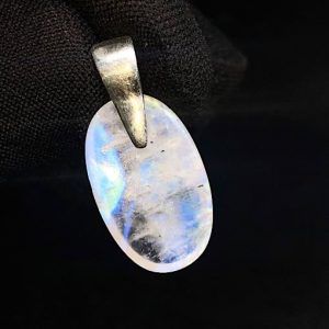 Colgante Piedra Luna en plata PLJCP3B1