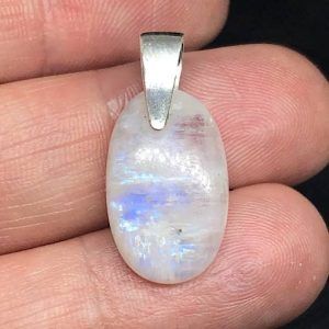 Colgante Piedra Luna en plata PLJCP5B1