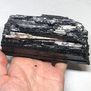 Turmalina Negra especial y mica comprar cristal natural tamaño grande TNM2A3