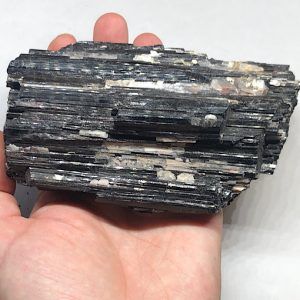 Turmalina Negra especial y mica comprar cristal natural tamaño grande TNM2A3