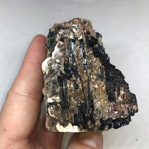 Turmalina Negra especial y mica comprar cristal natural tamaño medio grande TNM2A4