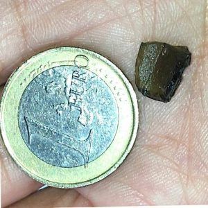 Moldavita piedra auténtica tamaño pequeño MP5A