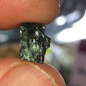 comprar Moldavita piedra auténtica tamaño pequeño MP7A