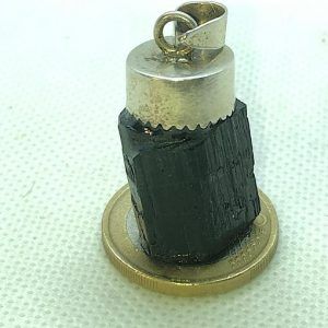 Colgante de Turmalina negra de Plata TNJCP1A