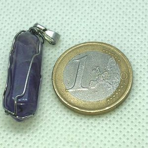 Comprar amatista colgante acero AJCA3A