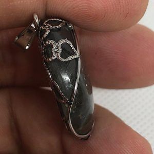 Comprar piedra Labradorita colgante acero LJCA2A