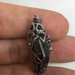 Comprar piedra Mineral Labradorita colgante acero LJCA8A