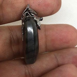 Comprar piedra Labradorita colgante acero LJCA10A