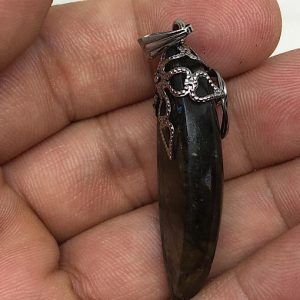 Comprar piedra Labradorita colgante acero LJCA11A