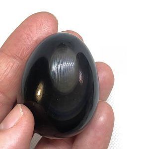 Comprar obsidiana colgante huevo piedra natural OCH2A