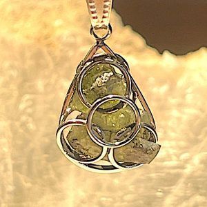 Moldavita moldavite piedra auténtica en bruto refMp5a2
