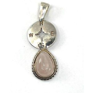 Comprar Cuarzo Rosa colgante plata CRJCP2A