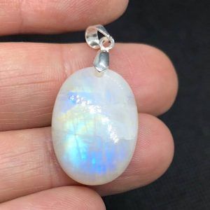 Colgante piedra luna en PLATA PLJC22ab-2