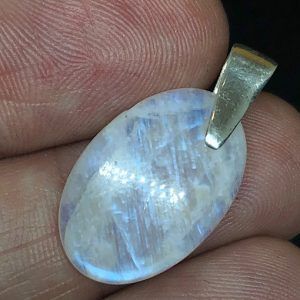 colgante de piedra luna en plata PLJG1cz1 comprar en Madrid online