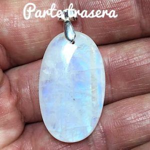 Colgante Piedra Luna en plata ref PLJCP6B