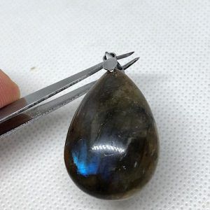 Comprar piedra Labradorita colgante acero LJCA22A