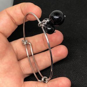 Pulsera de turmalina negra en Madrid TNJPA6A