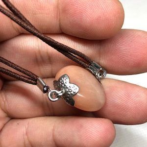 Pulsera de goma extensible con piedra sol pulsera marrón en Madrid PSJP5A