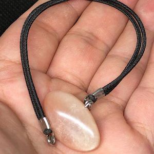 Pulsera de goma extensible con piedra sol pulsera negra en Madrid PSJP6A