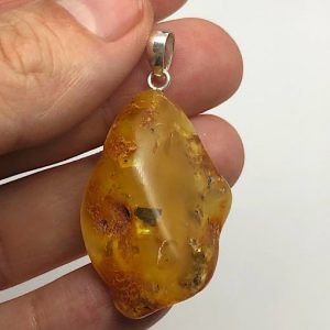 Comprar Ámbar piedra precio colgante plata ABJCP5A