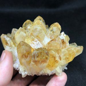 Drusa corona cuarzo citrino