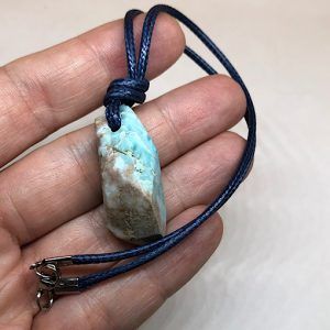 Larimar piedra azul mineral natural precio ref LarimarCP1a3