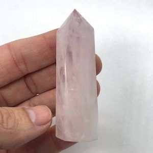 Cuarzo Rosa Punta generador mediano CRG1G