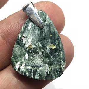 Comprar colgante serafinita y plata precio ref serafinita3cp1