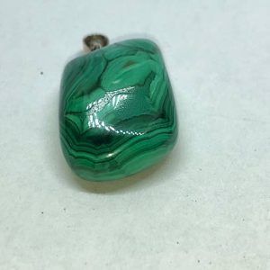 Comprar Colgante malaquita autentica plata MALQCP6A en Madrid