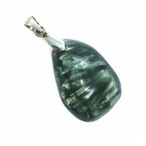 Comprar colgante serafinita y plata pequeño precio ref serafinita3cp