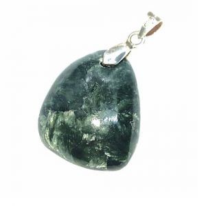 Comprar colgante serafinita y plata pequeño precio