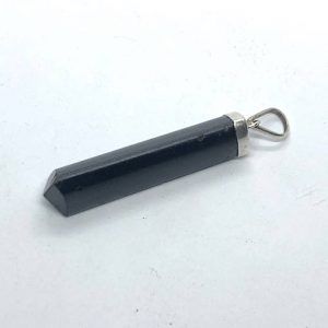 Colgante de Turmalina negra de plata TNJCA3A