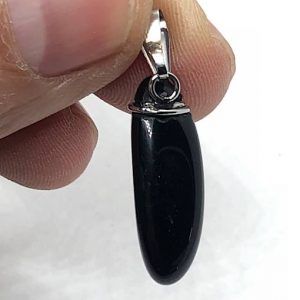 Comprar obsidiana colgante piedra natural OCA1B