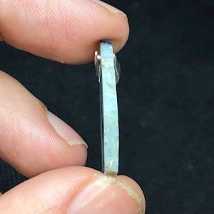 Comprar colgante plata larimar mineral piedra precio ref LarimarCP2a1