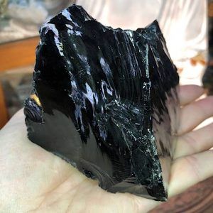 Comprar obsidiana vidrio natural grande VONP6A tamaño especial