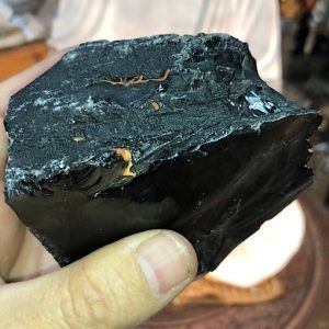Comprar obsidiana vidrio natural grande VONP6A tamaño especial