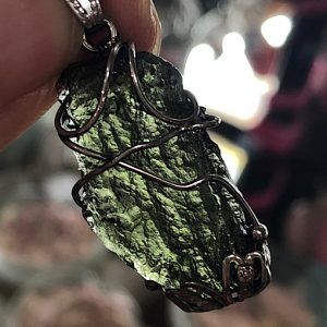 Moldavita moldavite piedra auténtica natural ref MGJCA2GO2