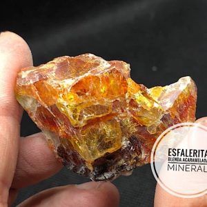 Blenda acaramelada esfalerita mineral