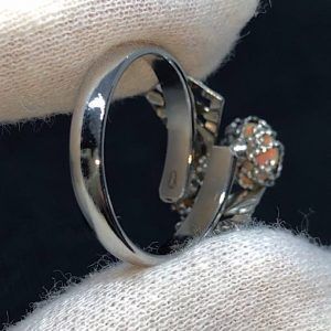 Piedra ópalo precio comprar online anillo acero OPALJAA9A3
