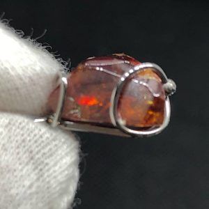 Esfalerita blenda acaramelada mineral comprar precio colgante acero ref BlendaacarameladaCA1a4
