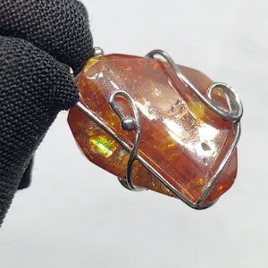 Esfalerita blenda acaramelada mineral comprar precio colgante acero ref BlendaacarameladaCA1a9