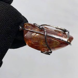Esfalerita blenda acaramelada mineral comprar precio colgante acero ref BlendaacarameladaCA1a9