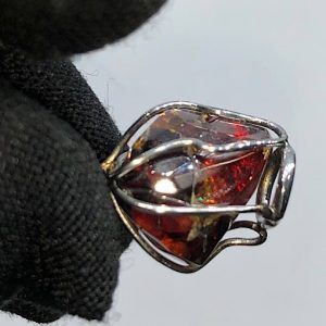 Esfalerita blenda acaramelada mineral comprar precio colgante acero ref BlendaacarameladaCA1a10